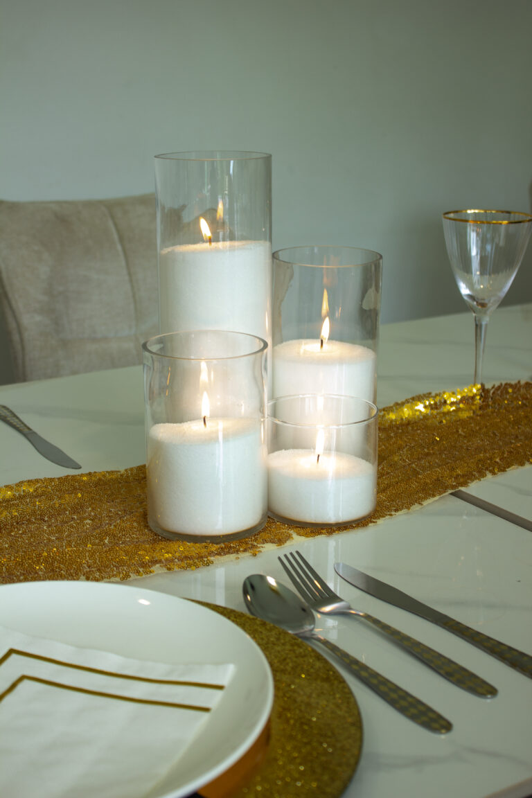 Sand candles at events